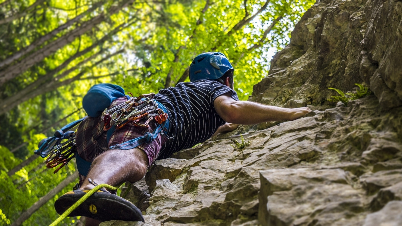 Rock climbing in Bansko